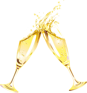 Champagne glass PNG-17427